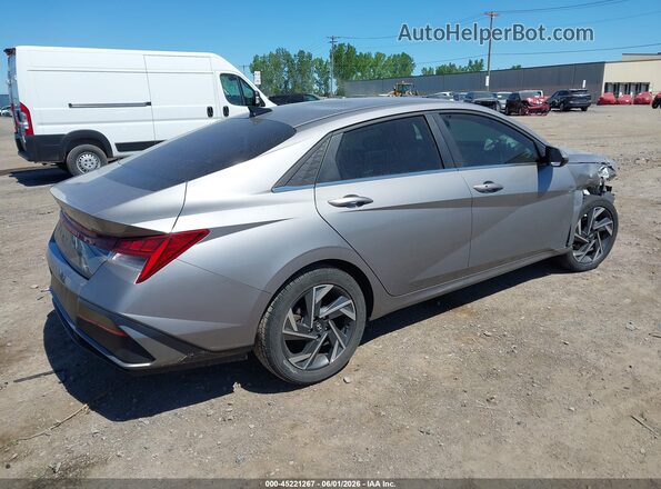 KMHLS4DG2RU655302 2024 HYUNDAI ELANTRA Серый Задняя правая четверть