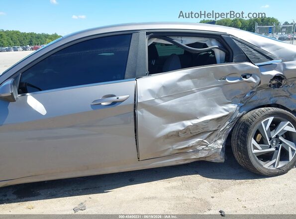 KMHLS4DG2RU717507 2024 HYUNDAI ELANTRA Серебряный Вид спереди
