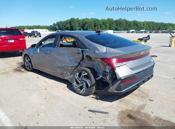 KMHLS4DG2RU717507 2024 HYUNDAI ELANTRA Серебряный Задняя левая четверть