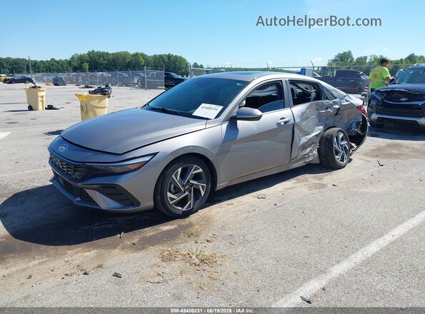 KMHLS4DG2RU717507 2024 HYUNDAI ELANTRA Серебряный Передняя левая четверть