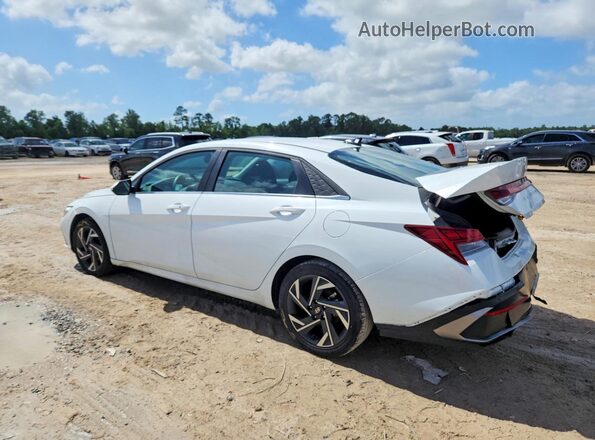 KMHLS4DG2SU007030 2025 HYUNDAI ELANTRA White Tył lewy