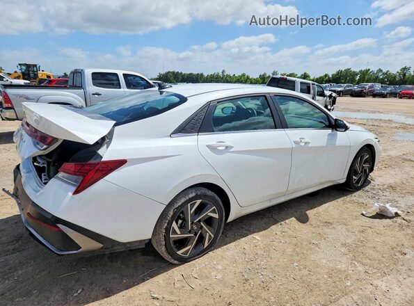 KMHLS4DG2SU007030 2025 HYUNDAI ELANTRA White Tył prawy