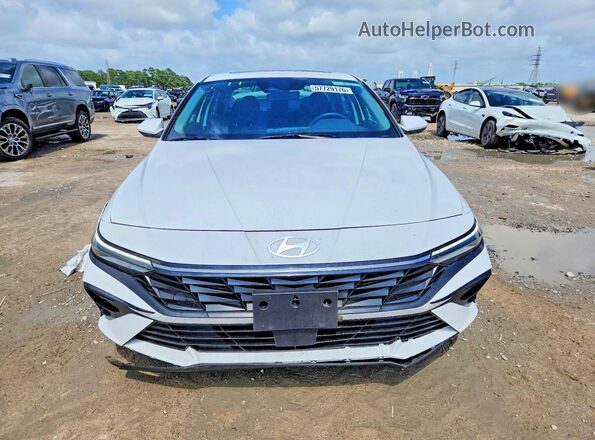 KMHLS4DG2SU007030 2025 HYUNDAI ELANTRA White Widok z przodu