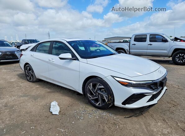 KMHLS4DG2SU007030 2025 HYUNDAI ELANTRA White Przód prawy