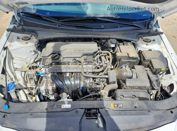 KMHLS4DG2SU007030 2025 HYUNDAI ELANTRA White Widok naklejki z numerem VIN