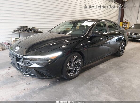 KMHLS4DG2SU890112 2025 HYUNDAI ELANTRA Black 