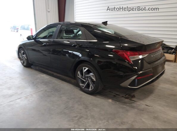 KMHLS4DG2SU890112 2025 HYUNDAI ELANTRA Black 