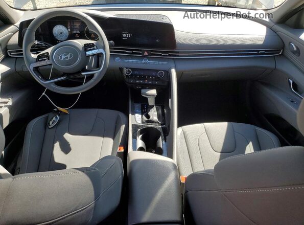 KMHLS4DG2SU890496 2025 HYUNDAI ELANTRA Gray Widok deski rozdzielczej
