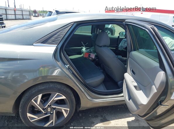 KMHLS4DG2SU895116 2025 HYUNDAI ELANTRA Green Widok naklejki z numerem VIN