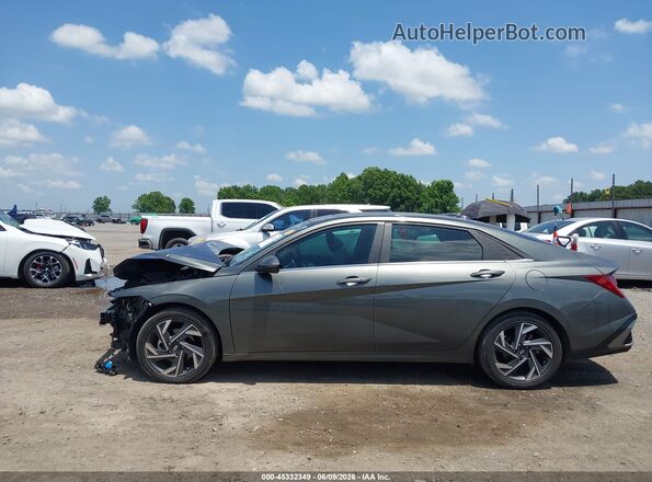 KMHLS4DG2SU895116 2025 HYUNDAI ELANTRA Green 