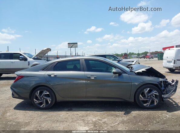KMHLS4DG2SU895116 2025 HYUNDAI ELANTRA Green Widok wnętrza 360 stopni