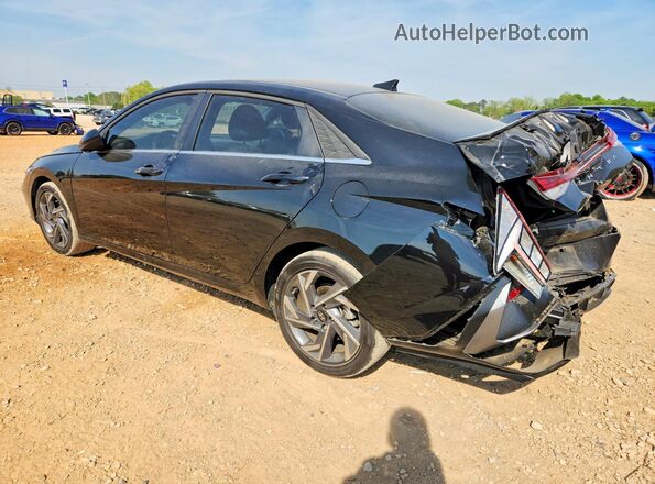 KMHLS4DG2SU902758 2025 HYUNDAI ELANTRA Black Trasero izquierdo