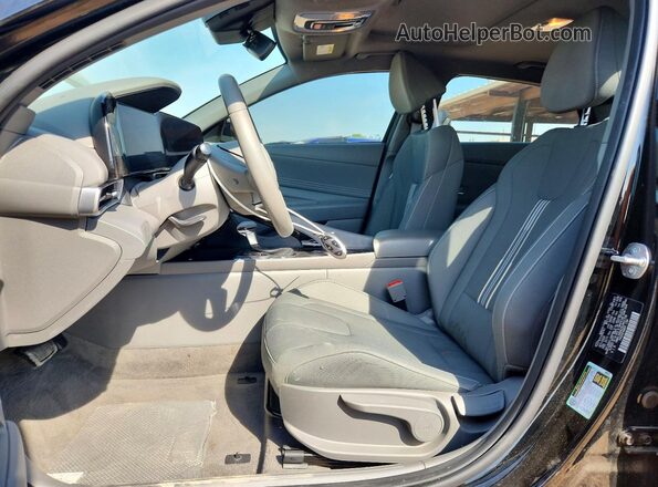 KMHLS4DG2SU902758 2025 HYUNDAI ELANTRA Black Vista interior delantera
