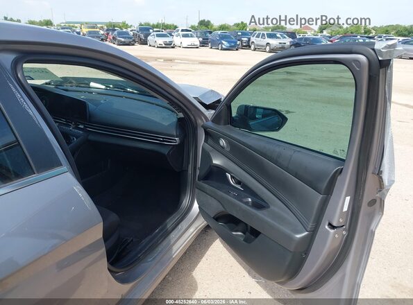 KMHLS4DG2SU952169 2025 HYUNDAI ELANTRA Gray Vista interior delantera