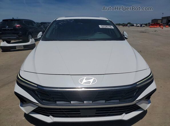 KMHLS4DG2SU953371 2025 HYUNDAI ELANTRA White Vista frontal