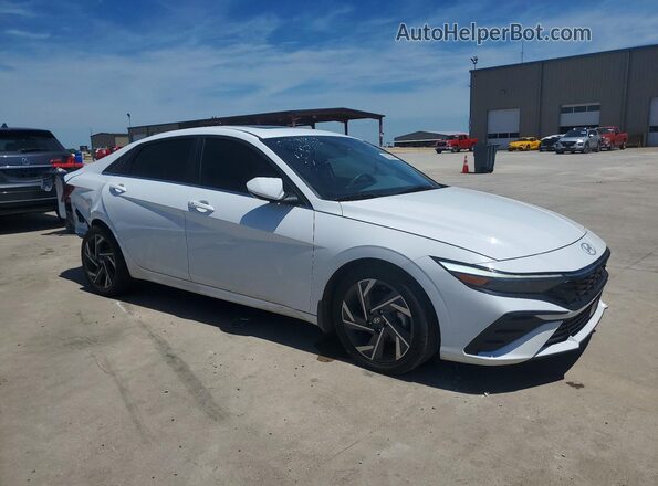 KMHLS4DG2SU953371 2025 HYUNDAI ELANTRA White Delantero derecho