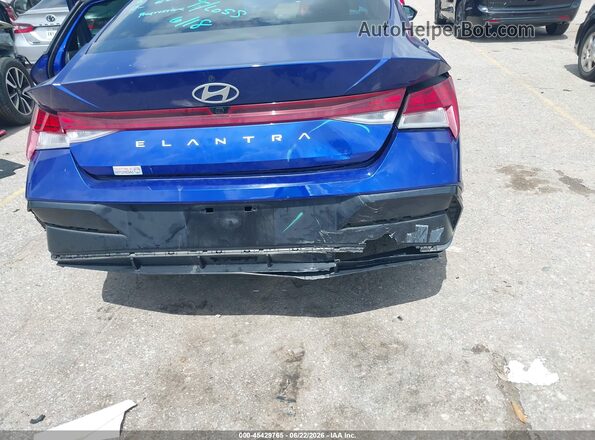 KMHLS4DG2SU967027 2025 HYUNDAI ELANTRA Blue Front view