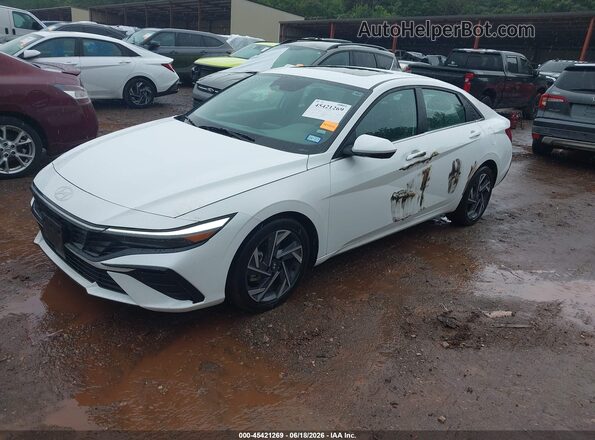 KMHLS4DG3SU029103 2025 HYUNDAI ELANTRA White 