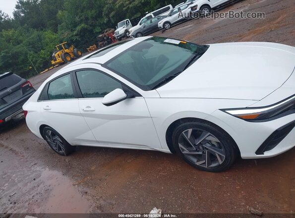 KMHLS4DG3SU029103 2025 HYUNDAI ELANTRA White 