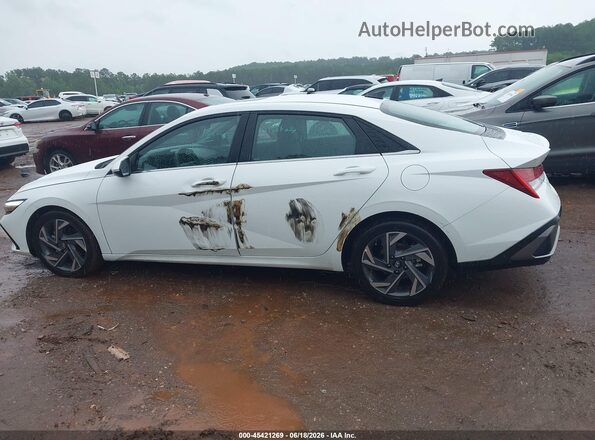 KMHLS4DG3SU029103 2025 HYUNDAI ELANTRA White 
