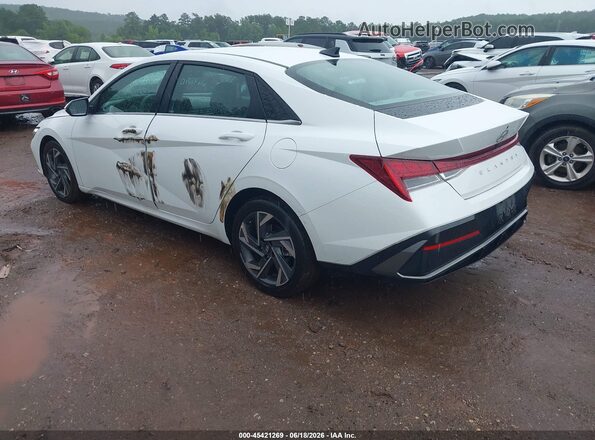 KMHLS4DG3SU029103 2025 HYUNDAI ELANTRA White 