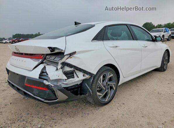 KMHLS4DG3SU894282 2025 HYUNDAI ELANTRA Белый Задняя правая четверть