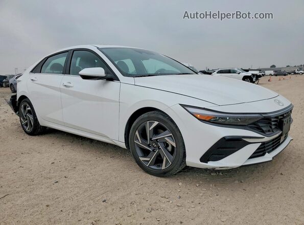 KMHLS4DG3SU894282 2025 HYUNDAI ELANTRA Белый Передняя правая четверть