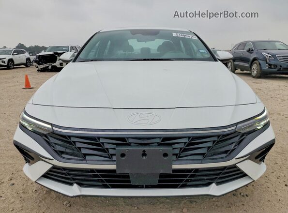 KMHLS4DG3SU894282 2025 HYUNDAI ELANTRA Белый Вид спереди