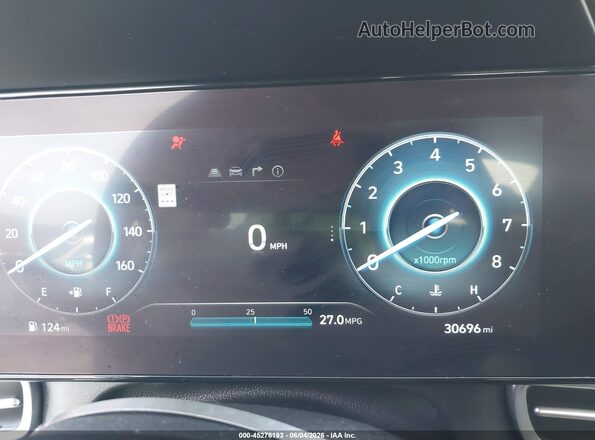 KMHLS4DG3SU927586 2025 HYUNDAI ELANTRA White Вид задніх сидінь