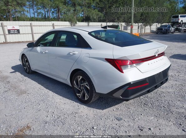 KMHLS4DG3SU927586 2025 HYUNDAI ELANTRA White Задня ліва чверть