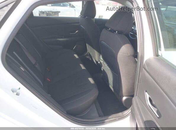 KMHLS4DG3SU927586 2025 HYUNDAI ELANTRA White Вид наклейки з VIN-кодом