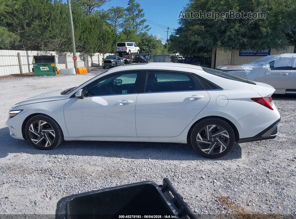 KMHLS4DG3SU927586 2025 HYUNDAI ELANTRA White Панорамний вид салону 360°