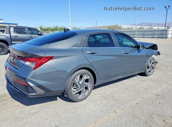 KMHLS4DG4RU652756 2024 HYUNDAI ELANTRA Серый Задняя правая четверть