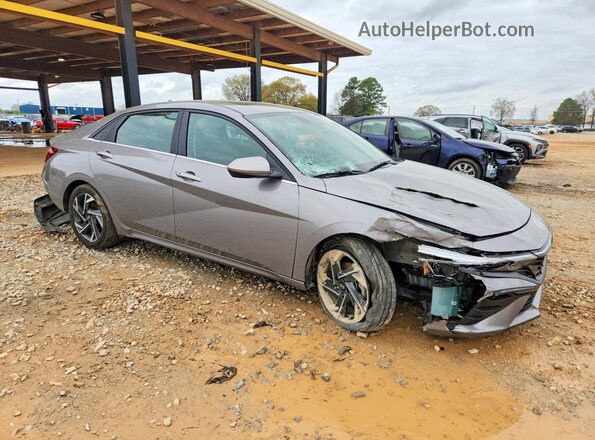 KMHLS4DG4RU718707 2024 HYUNDAI ELANTRA Серый Передняя правая четверть