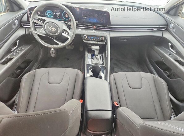 KMHLS4DG4RU718707 2024 HYUNDAI ELANTRA Серый Вид панели приборов