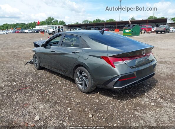 KMHLS4DG4RU753148 2024 HYUNDAI ELANTRA Серый Задняя левая четверть