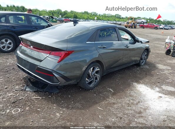 KMHLS4DG4RU753148 2024 HYUNDAI ELANTRA Серый Задняя правая четверть