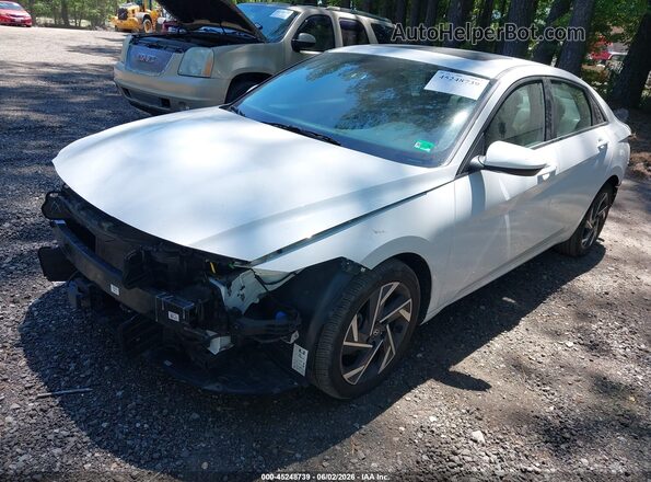 KMHLS4DG4RU762027 2024 HYUNDAI ELANTRA White 