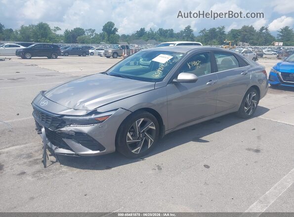 KMHLS4DG4RU785596 2024 HYUNDAI ELANTRA Серебряный Передняя левая четверть