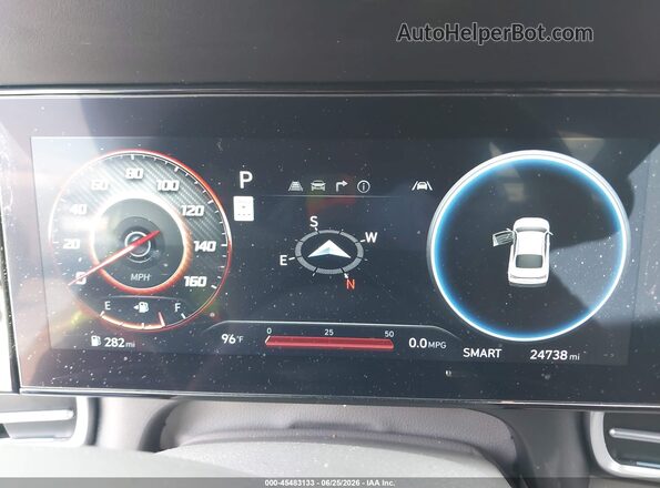 KMHLS4DG4RU808357 2024 HYUNDAI ELANTRA Gray Հետևի նստատեղերի տեսք