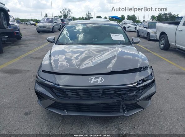 KMHLS4DG4RU808357 2024 HYUNDAI ELANTRA Gray Դիմացի տեսք