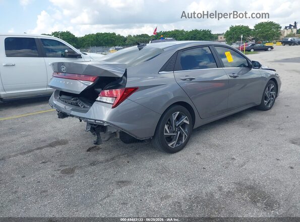 KMHLS4DG4RU808357 2024 HYUNDAI ELANTRA Gray Հետևի աջ