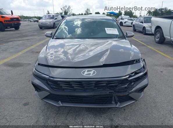KMHLS4DG4RU808357 2024 HYUNDAI ELANTRA Gray Սարքավորումների վահանակի տեսք