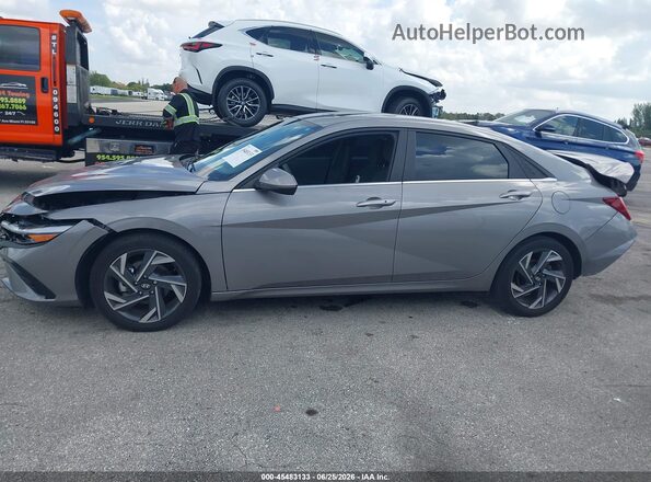 KMHLS4DG4RU808357 2024 HYUNDAI ELANTRA Gray Սալոնի 360 աստիճան տեսք