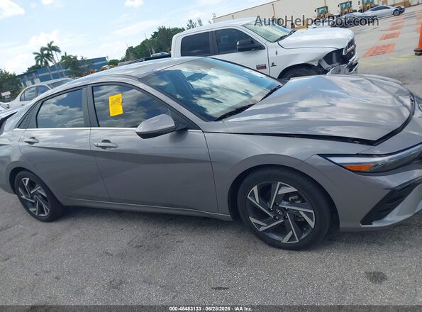 KMHLS4DG4RU808357 2024 HYUNDAI ELANTRA Gray Սալոնի հետևի տեսք
