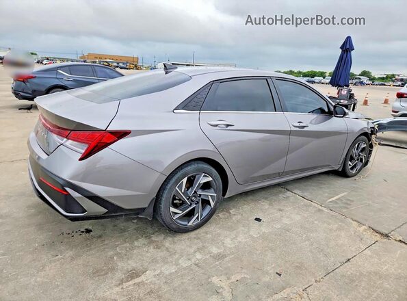 KMHLS4DG4RU819407 2024 HYUNDAI ELANTRA Gray Задня права чверть
