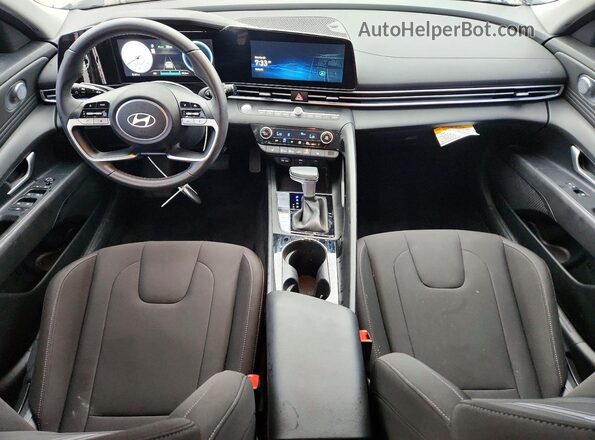 KMHLS4DG4RU819407 2024 HYUNDAI ELANTRA Gray Вид панелі приладів