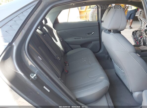 KMHLS4DG4SU003030 2025 HYUNDAI ELANTRA Gray VIN კოდის სტიკერის ხედი