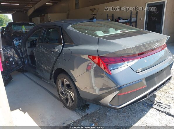 KMHLS4DG4SU003030 2025 HYUNDAI ELANTRA Gray უკანა მარცხენა