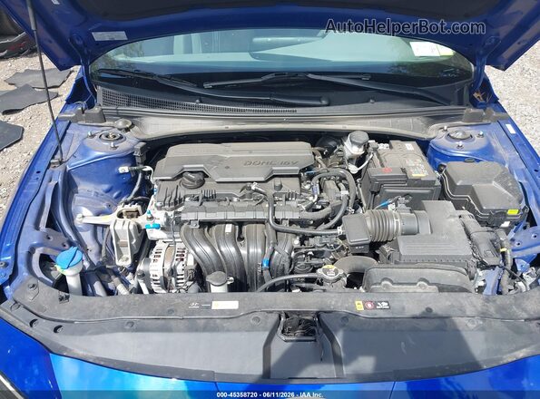 KMHLS4DG4SU005778 2025 HYUNDAI ELANTRA Blue Vista trasera